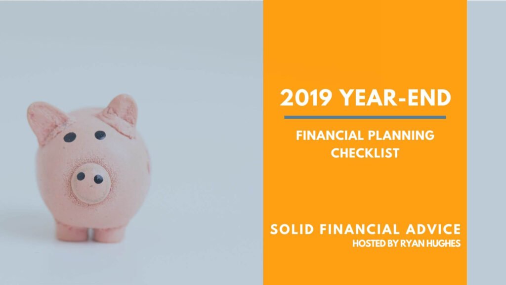Year End Financial Planning Checklist