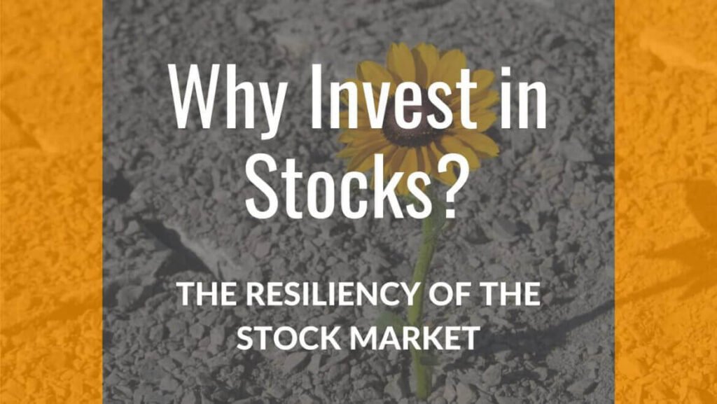Why Invest In Stocks – The Resiliency Of The Stock Market
