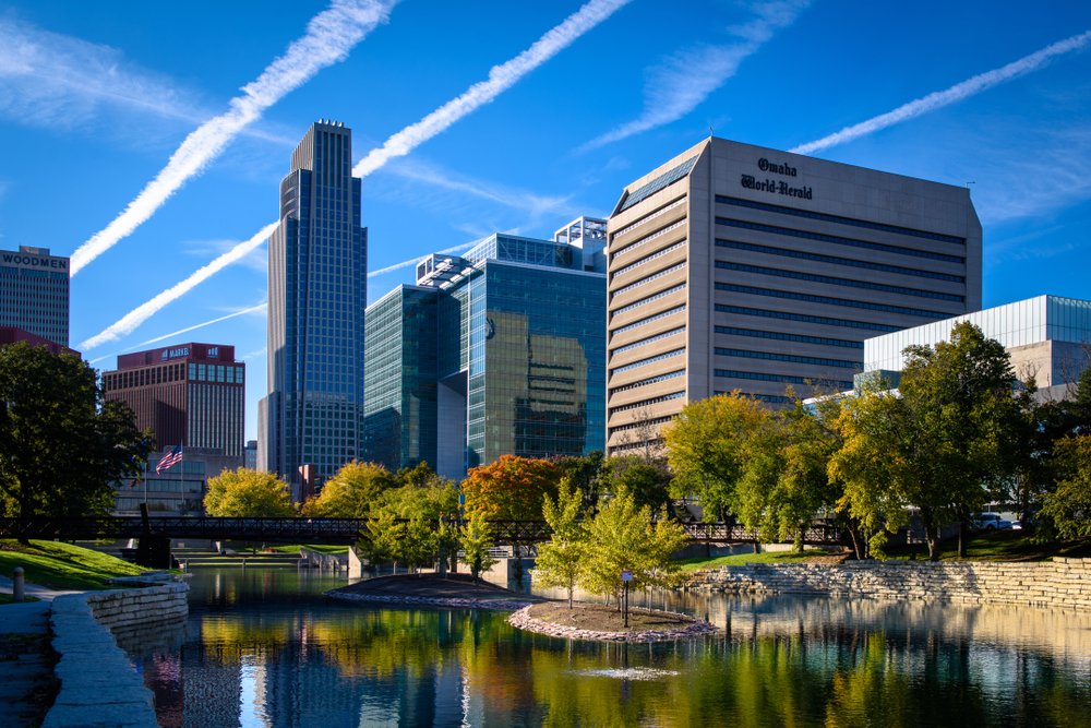 Top 5 Best USA Cities to Live In To Maximize Wealth - Omaha Nebraska