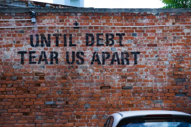 debt tear us apart text